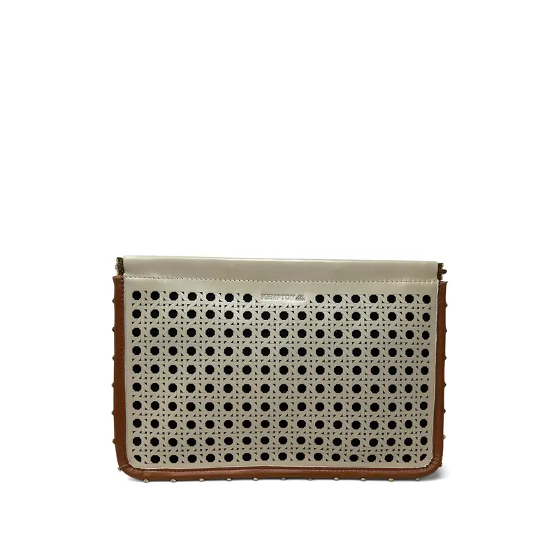 Snap Clutch - Summer Rattan