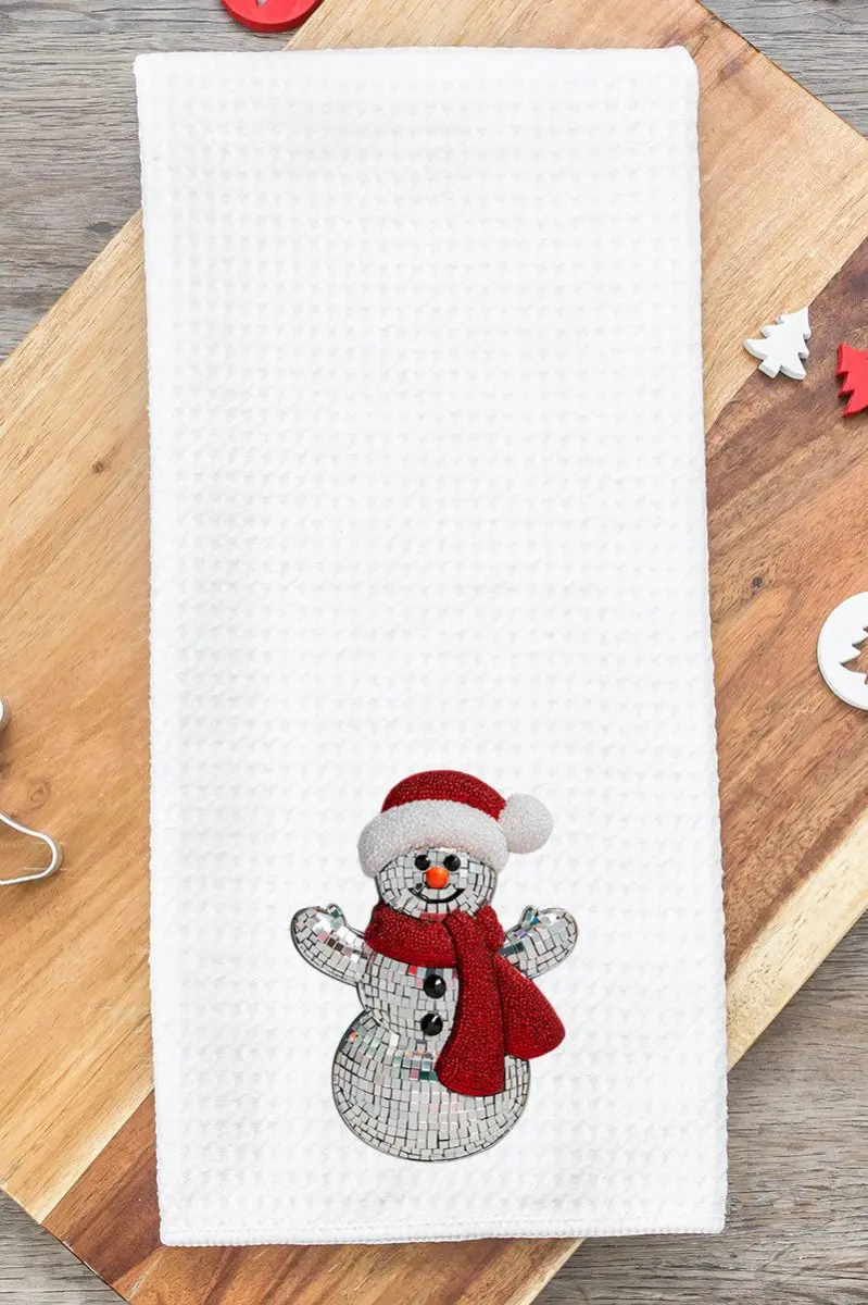 Snow Extra Waffle Kitchen Towel