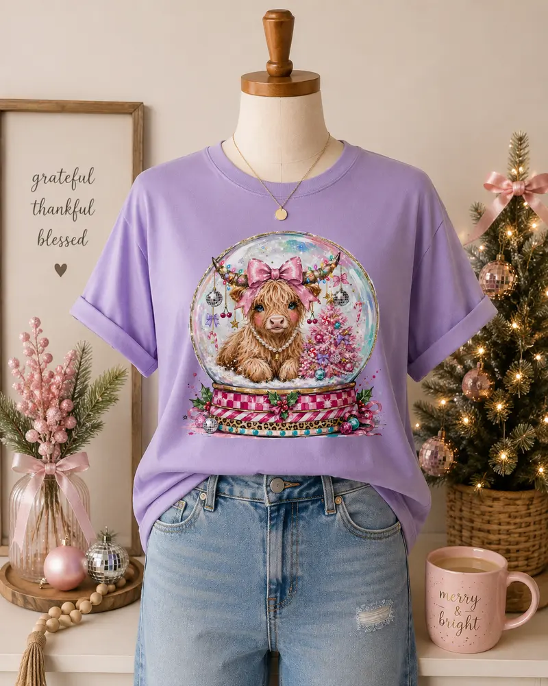 Snow Globe Sweetheart Tee