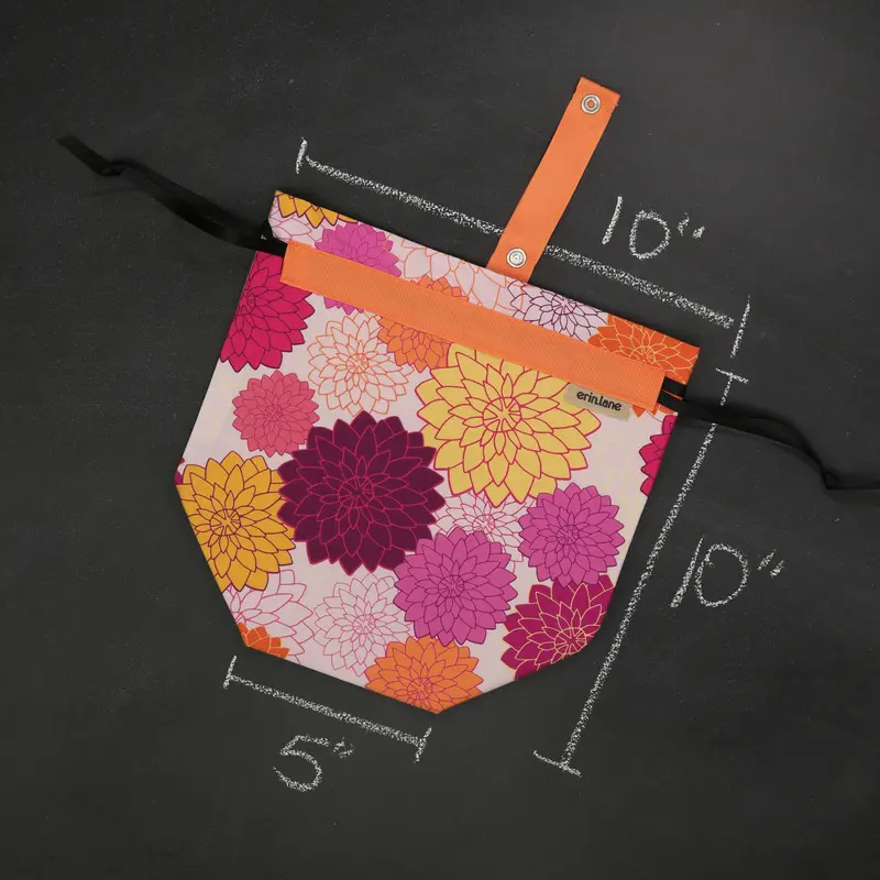 Sock Project Bag in Daylight Dahlia
