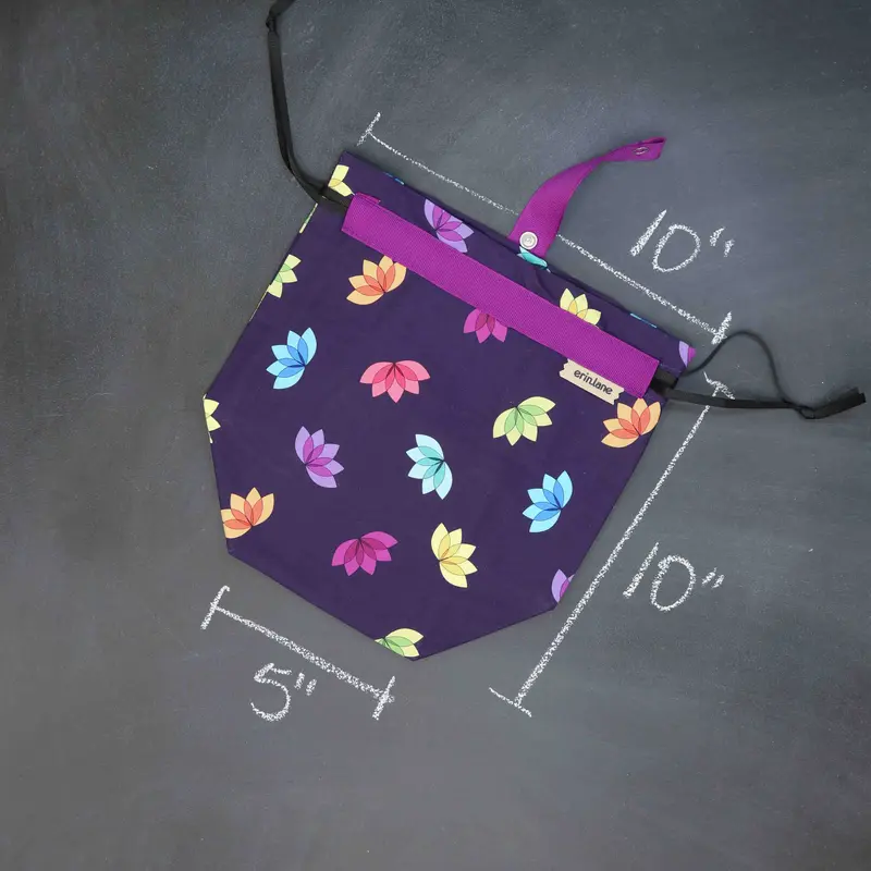 Sock Project Bag in Nature's Confetti