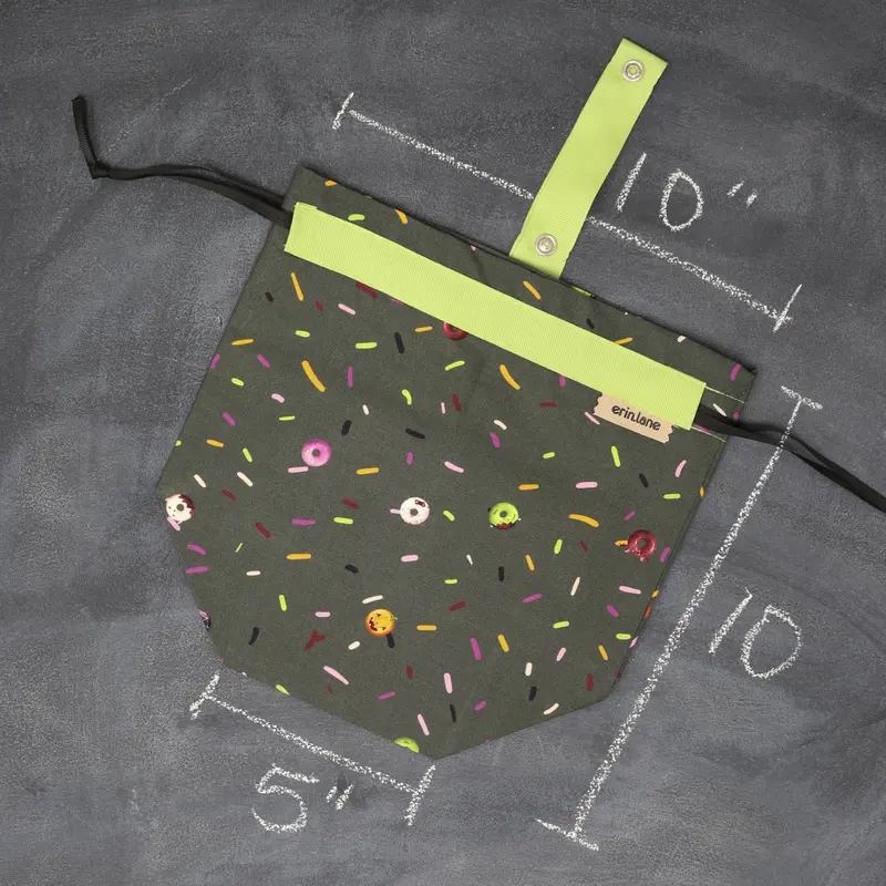 Sock Project Bag in Spooky Sprinkles