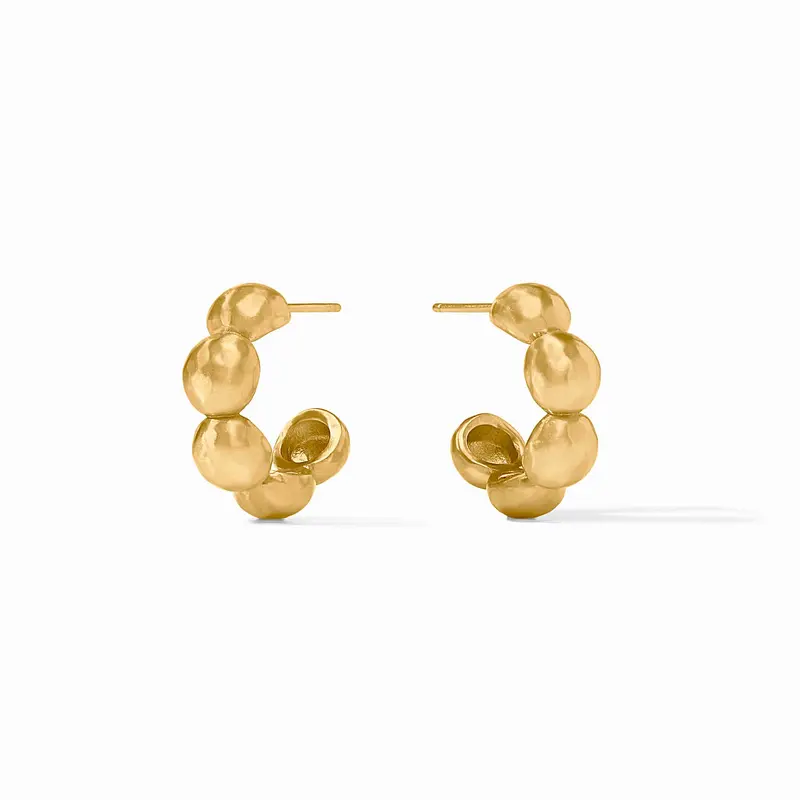 Solara Nova Hoops in Gold