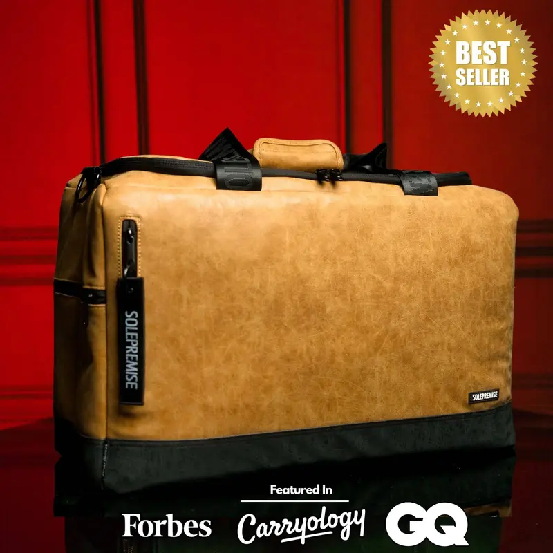 Sole Premise Brown Leather Sneaker Duffle