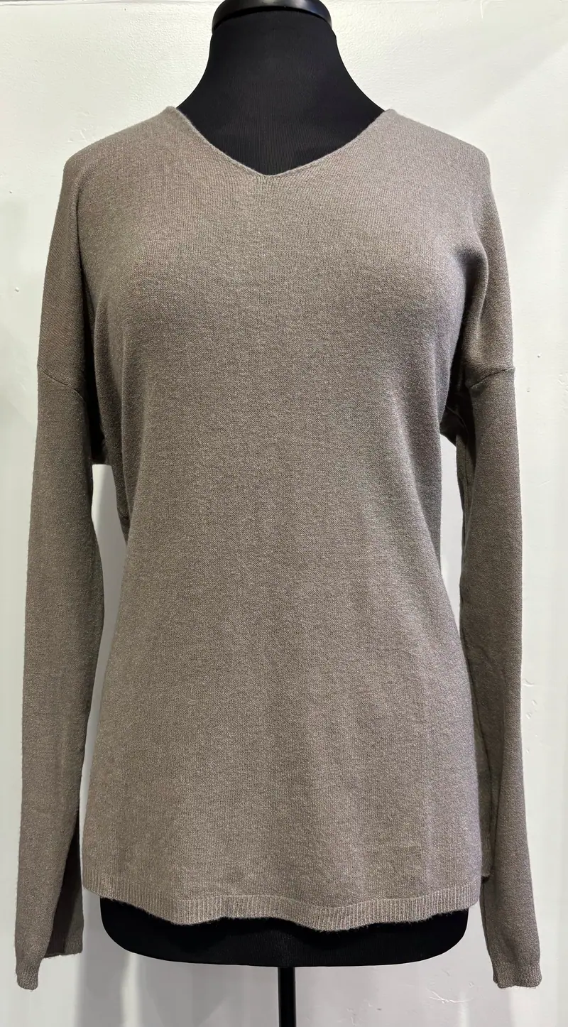 Solid Italian Knit Sweater