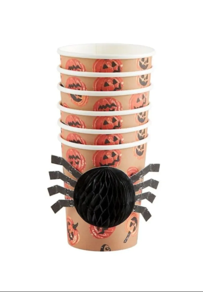 Spider Halloween Paper Cup