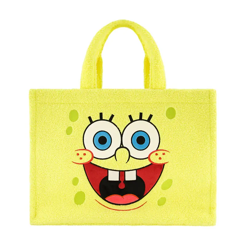 SpongeBob Yellow Travel Tote with Trolley Strap