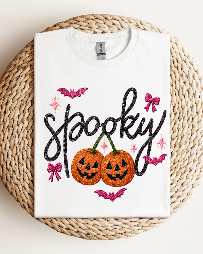 Spooky Pumpkins Boujee Tee