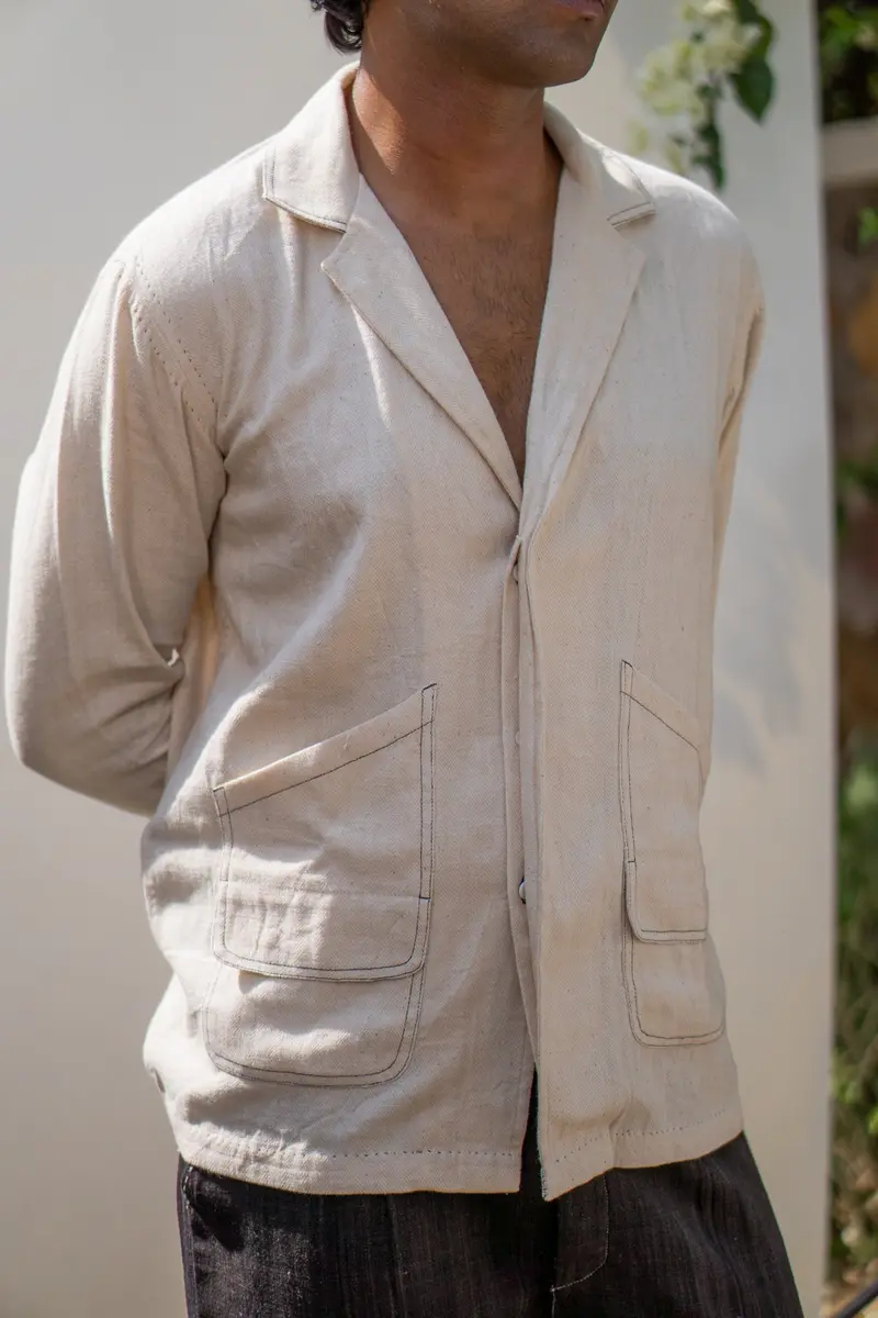 Spread Collar Shirt
