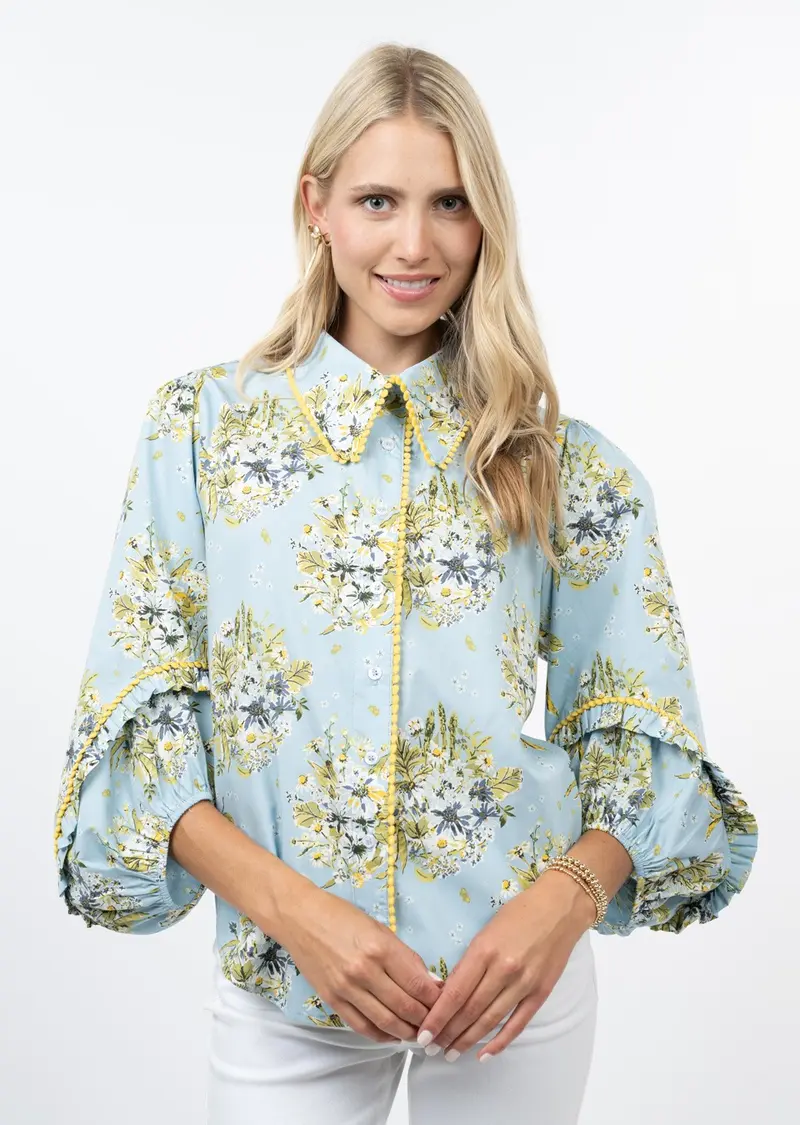 Spring Bounty Shirt in Blue