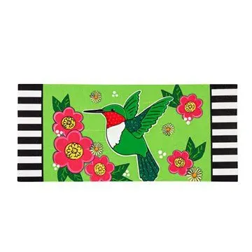 Spring Hummingbird Sassafras Switch Mat by Evergreen