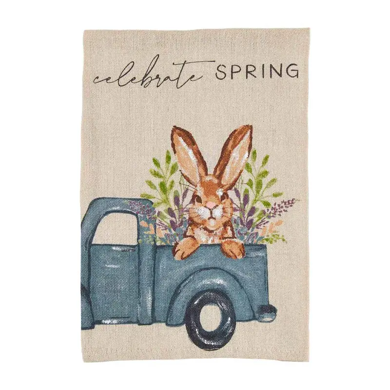 Spring Painted Spring Towels by Mudpie