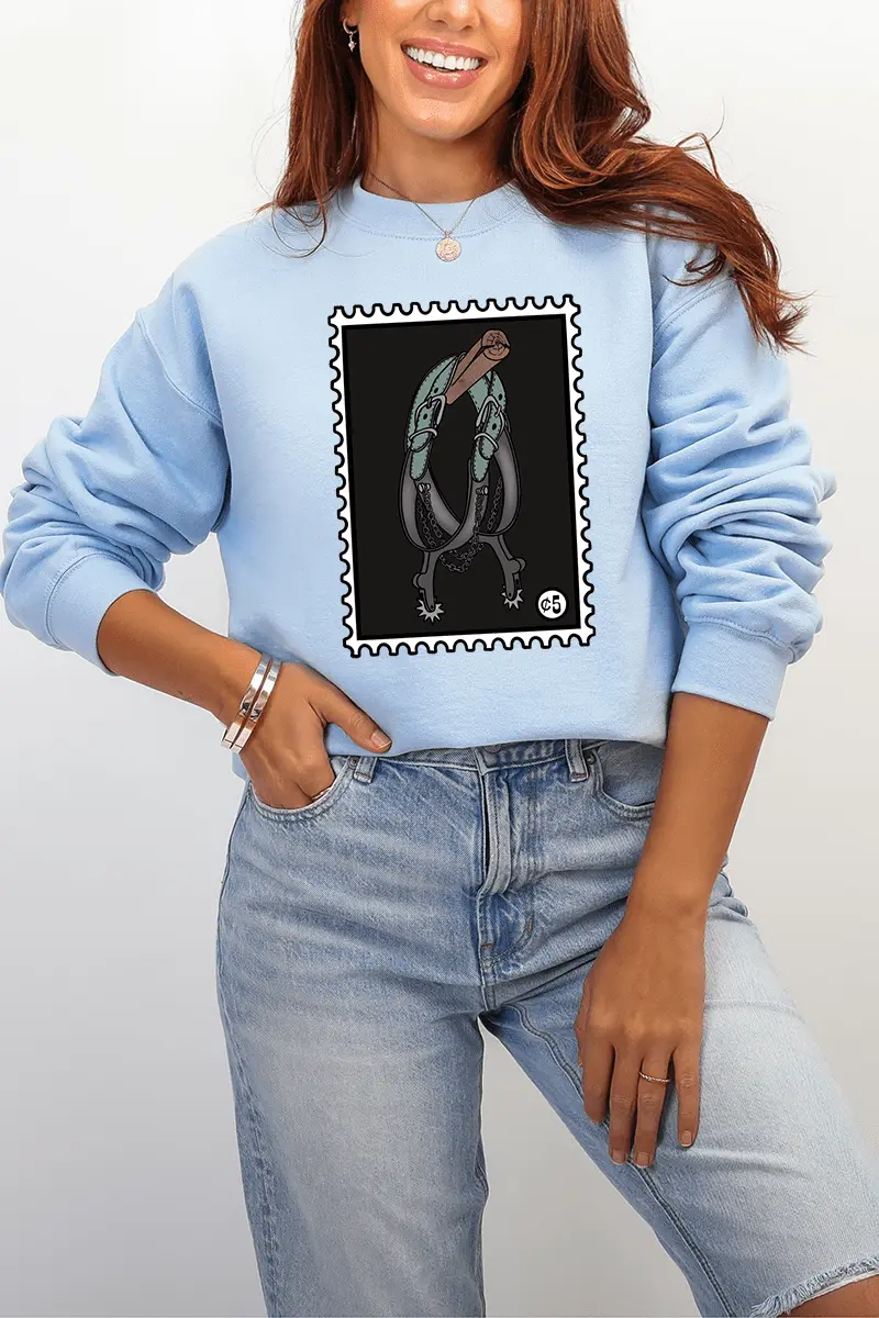 Spur Stamp Heavy Blend Crew Sweatshirt