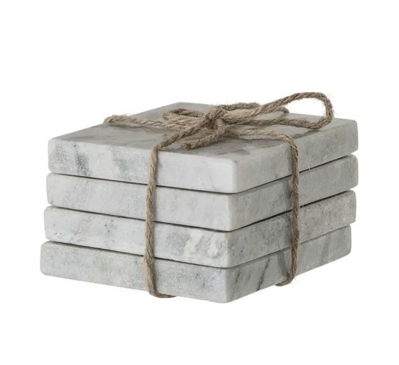 Square Marble Coasters