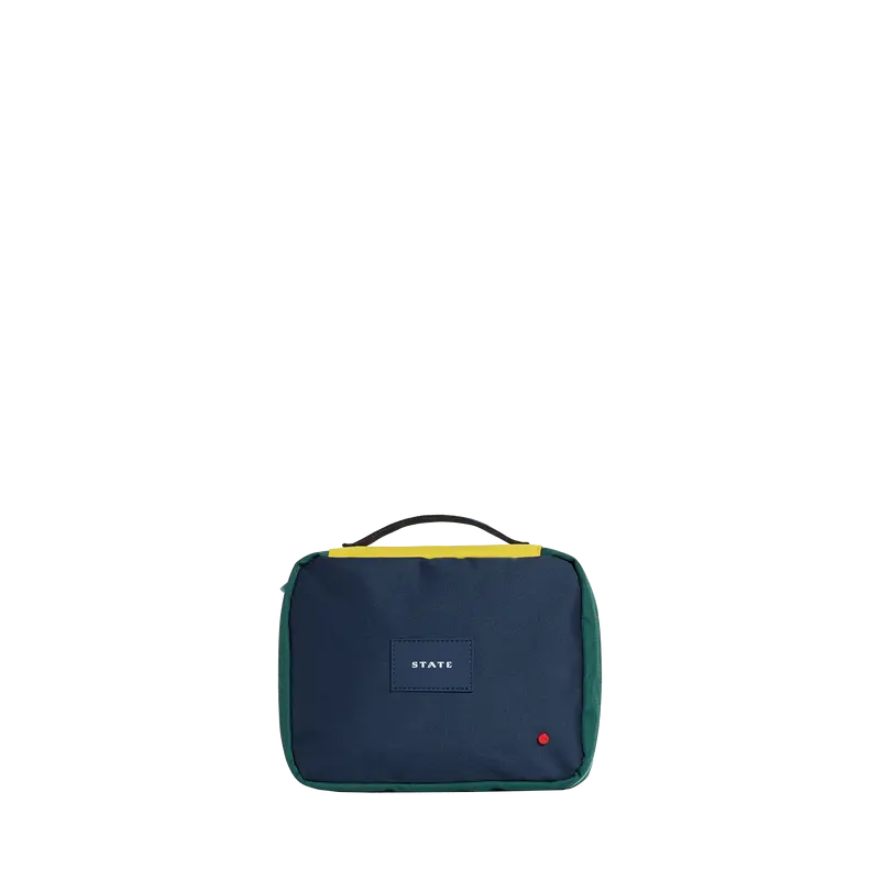 STATE Bags Bensen Toiletry Kit Navy