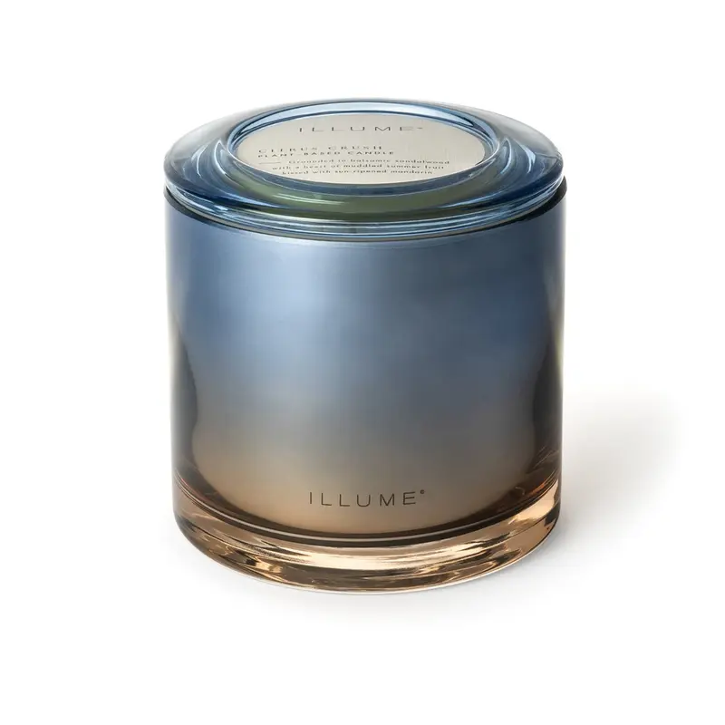 Statement Glass Triple Wick Candle - Citrus Crush
