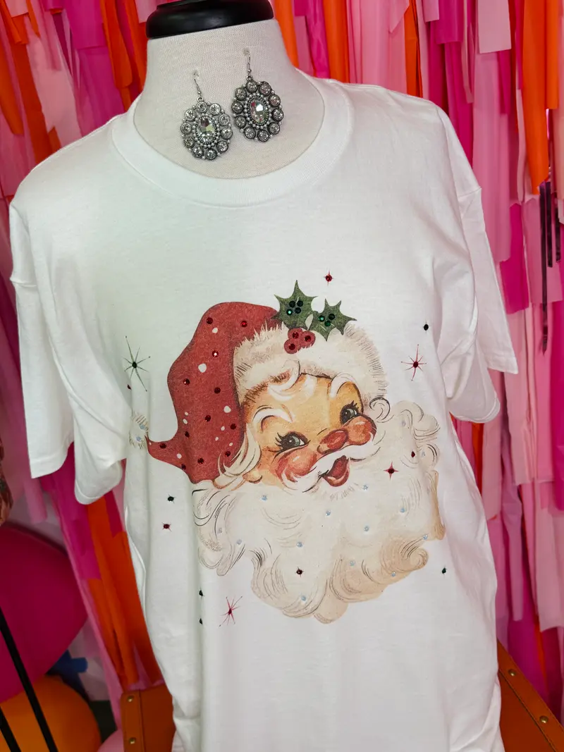 Storybook Santa Boujee Tee