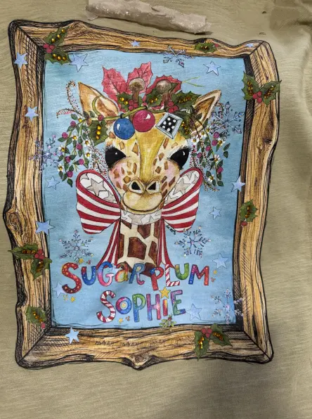 Sugar Plum Sophie Tattered Tee - PREORDER