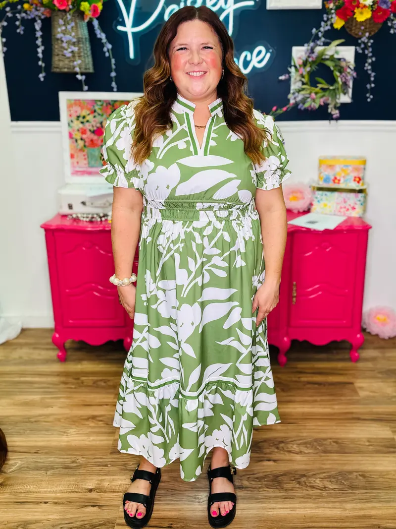 Summer Fern Maxi Dress