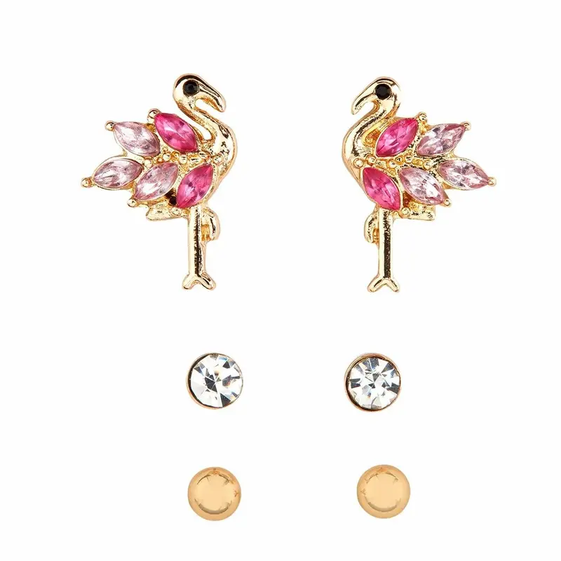 Summer Flamingo Icon Earrings