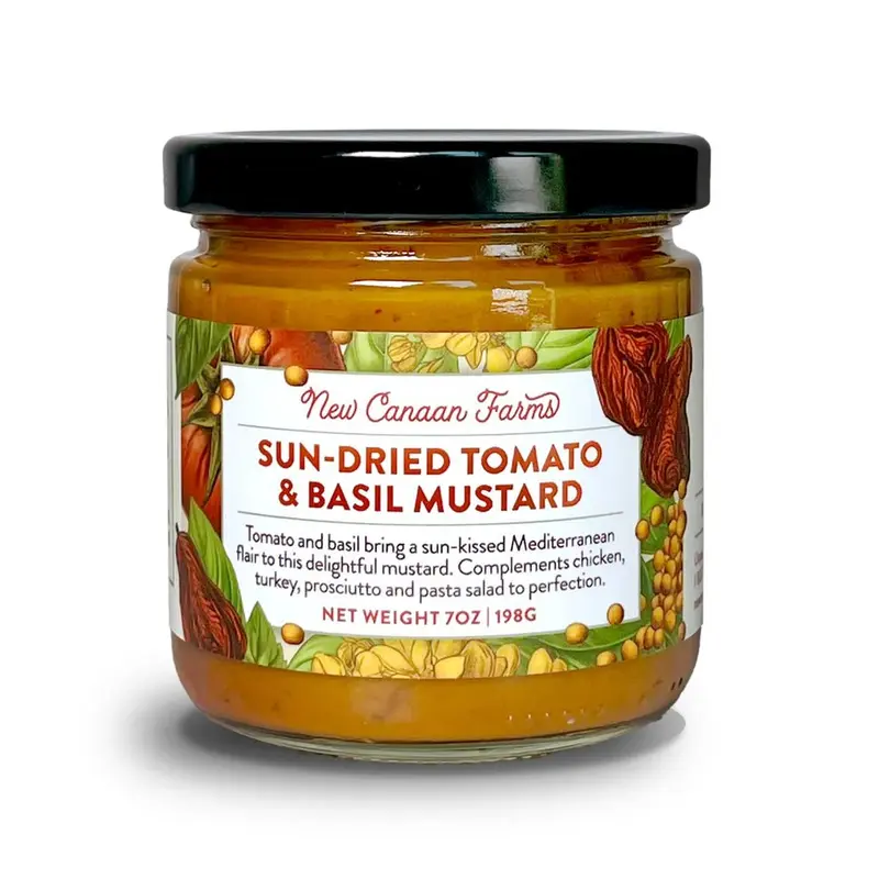 Sun-Dried Tomato & Basil Mustard