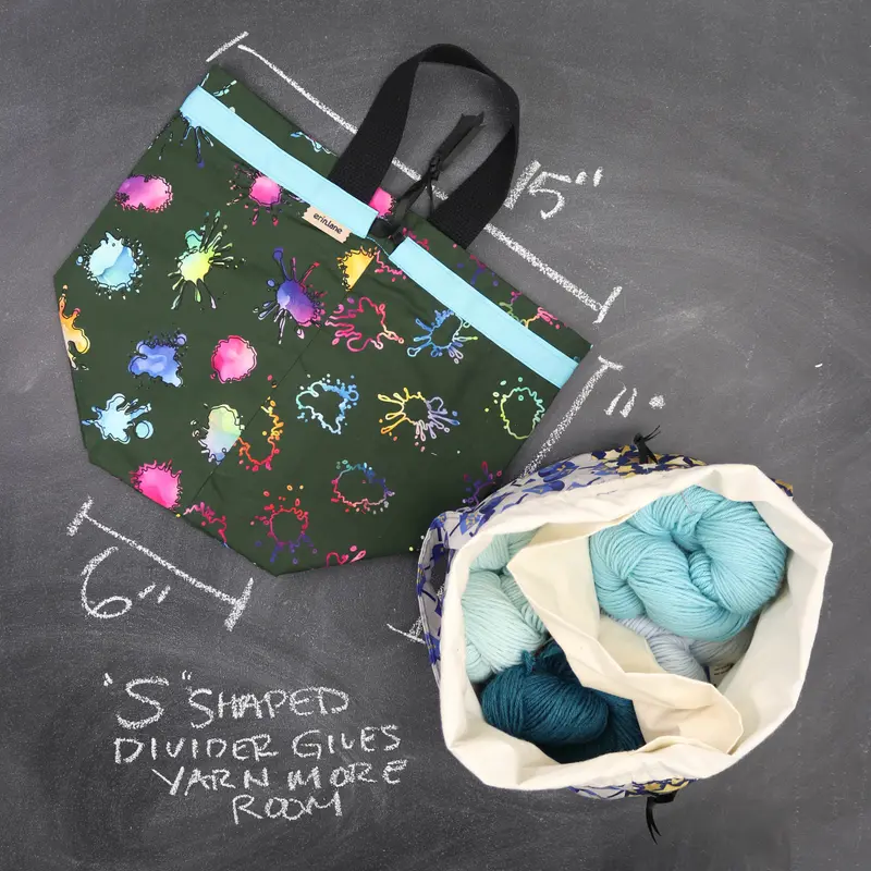 Super Twofer Project Tote in Painter's Palette