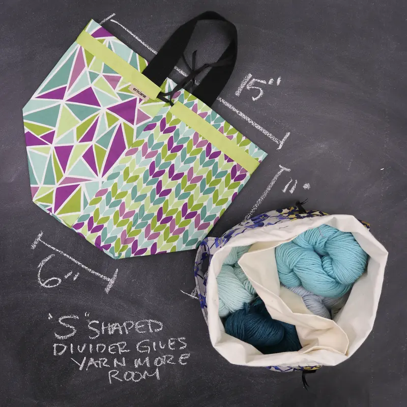 Super Twofer Project Tote in Studio Time