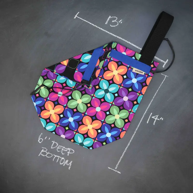 Sweater Project Bag in Birds in Bloom