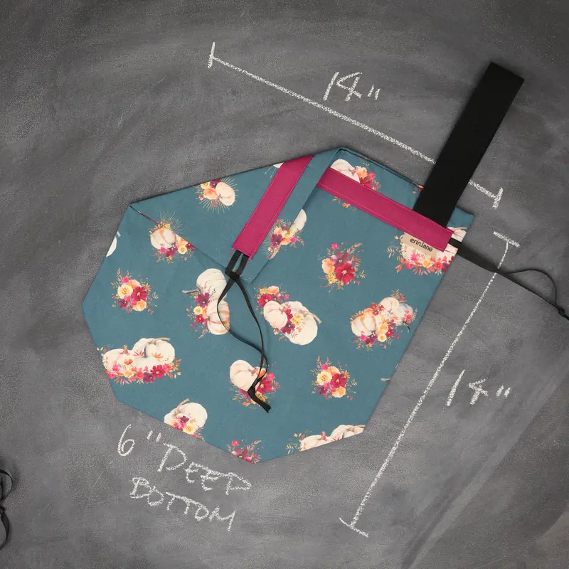 Sweater Project Bag in On the Vine
