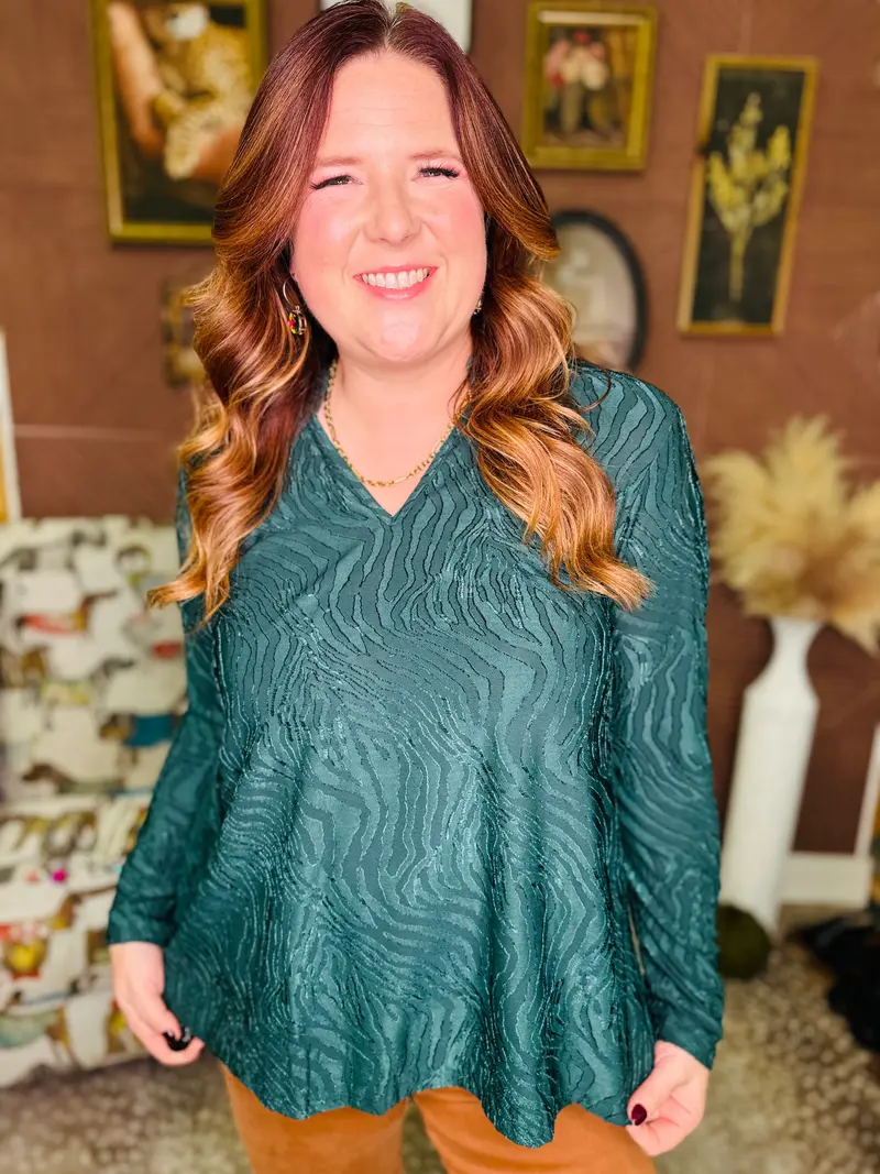 Sweet on Emerald Top