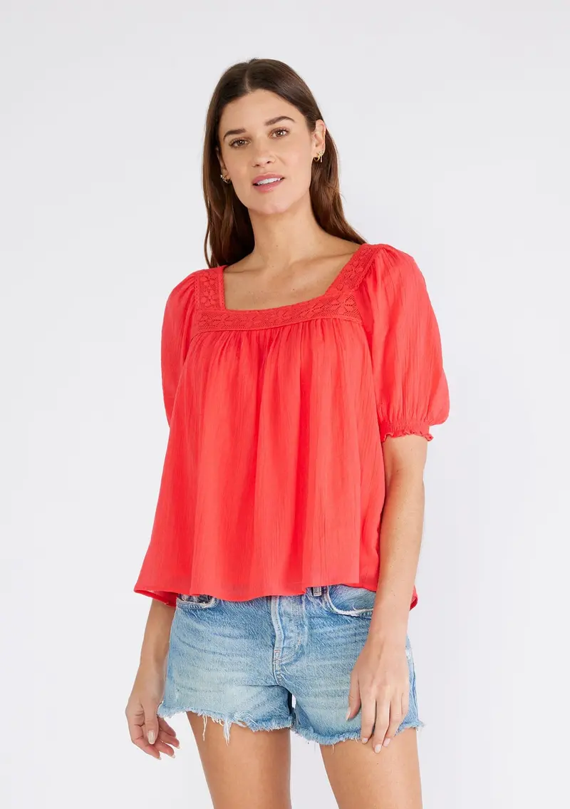 Sweet Talk Puff Sleeve Top