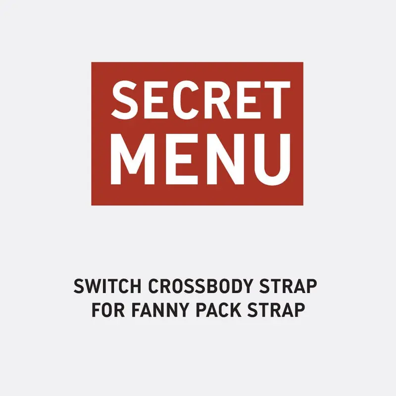 SWITCH CROSSBODY STRAP FOR FANNY PACK STRAP