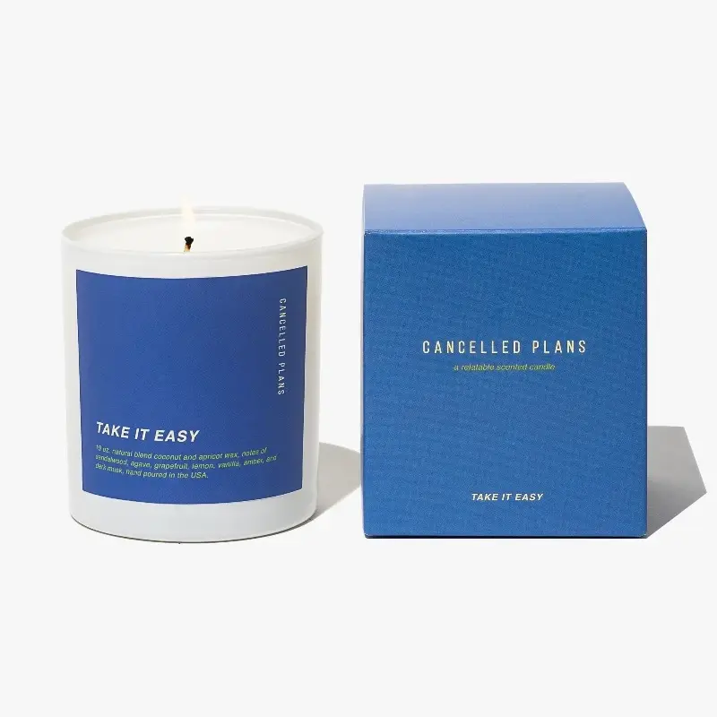 Take It Easy Essential Oil Candle