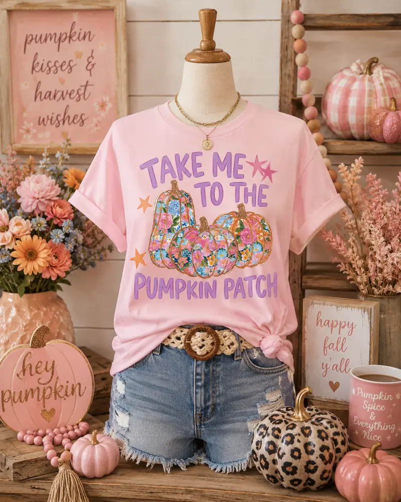 Take Me To The Pumpkin Patch Tee