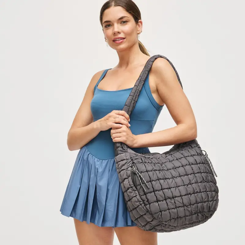 Tamsin - Quilted Puffer Hobo