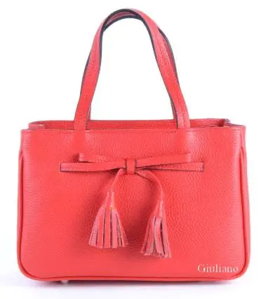 Tassel Accented Italian Purse