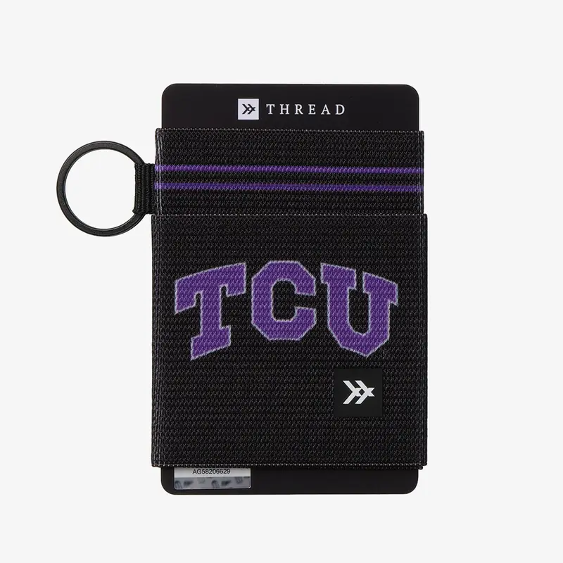 TCU Black - Elastic Wallet