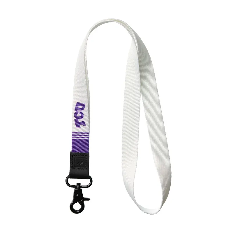 TCU White - Neck Lanyard