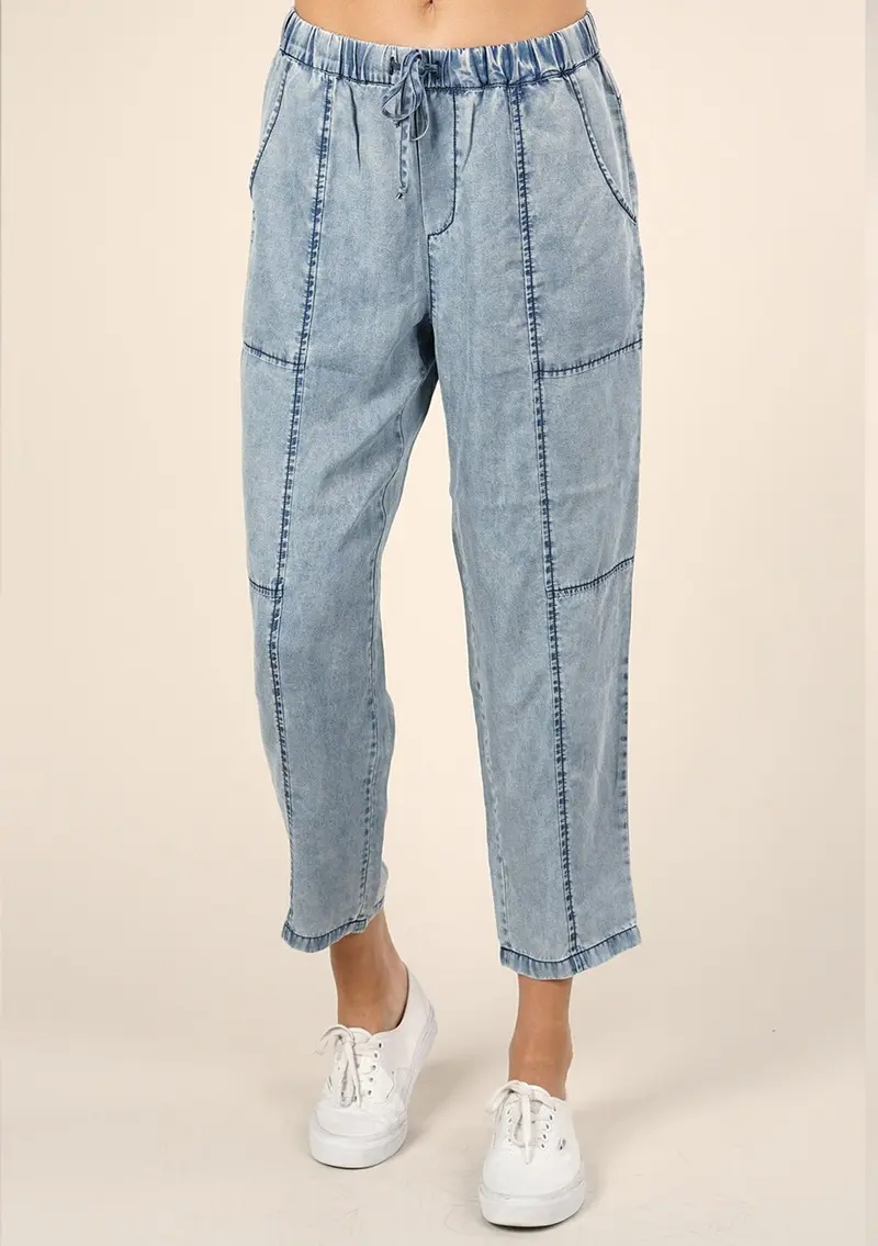 Tehya Acid Wash Jogger