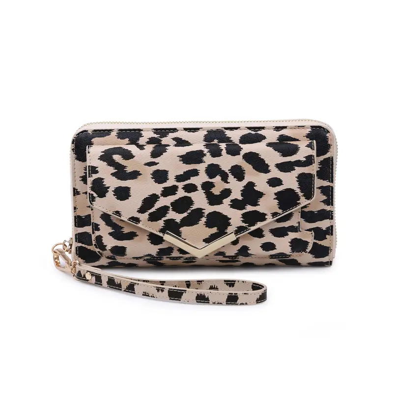 Tessi Leopard Wallet