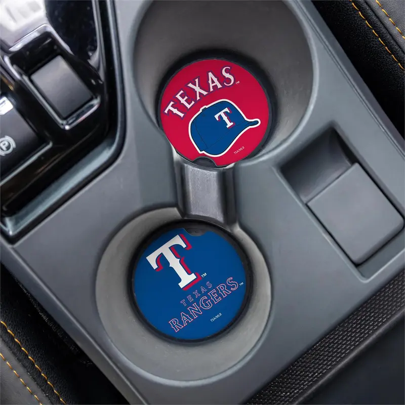 Texas Rangers Car Coaster Set