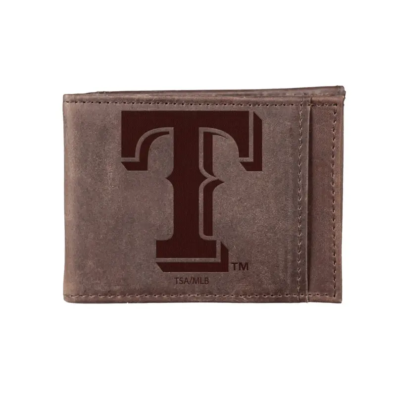 Texas Rangers Front Wallet with RFID Block