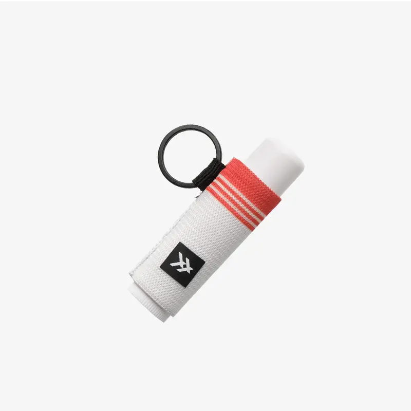 Texas Tech White - Chapstick Holder Keychain