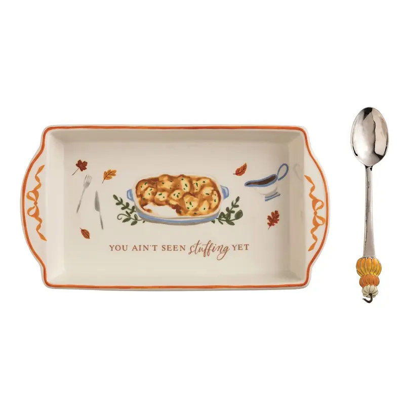 Thanksgiving Stuffing Baker Set by Mudpie