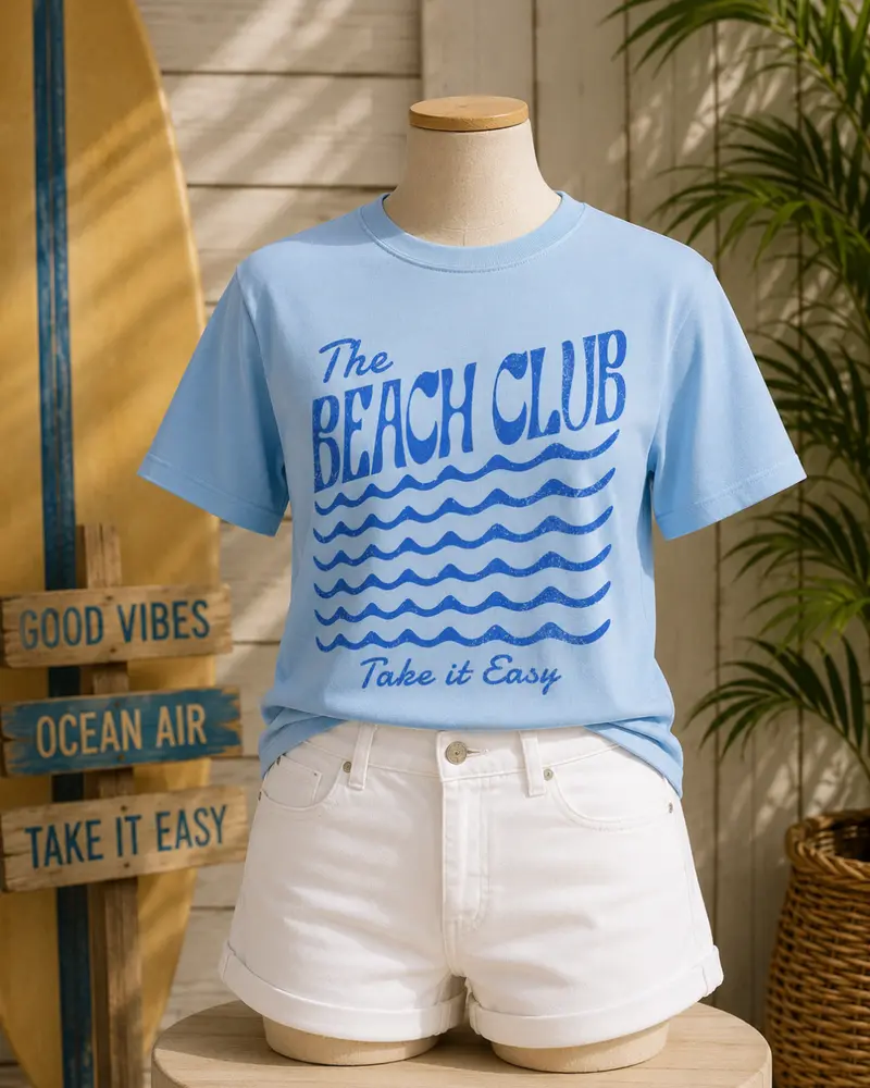 The Beach Club Tee