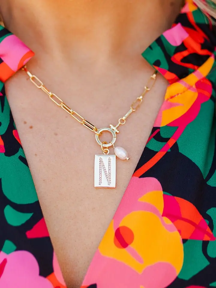 Thea Gold 18" Necklace