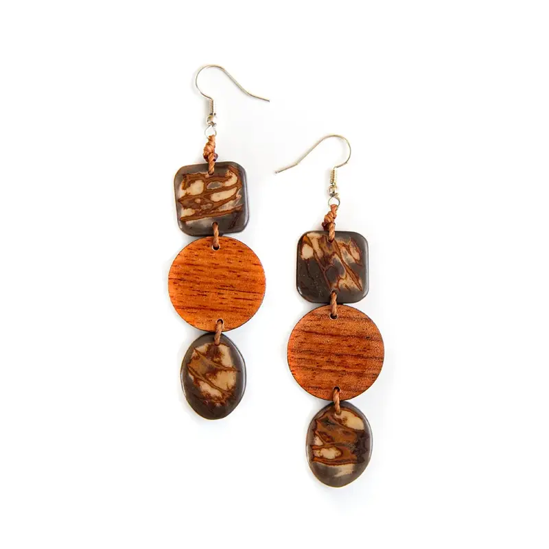 Three-Piece Earrings