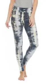 Three-Tone Tie-Dyed Leggings