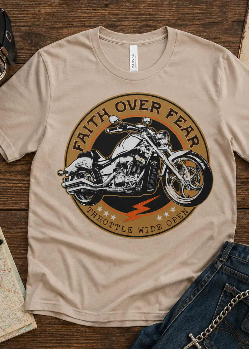 Throttle Wide Open Tee