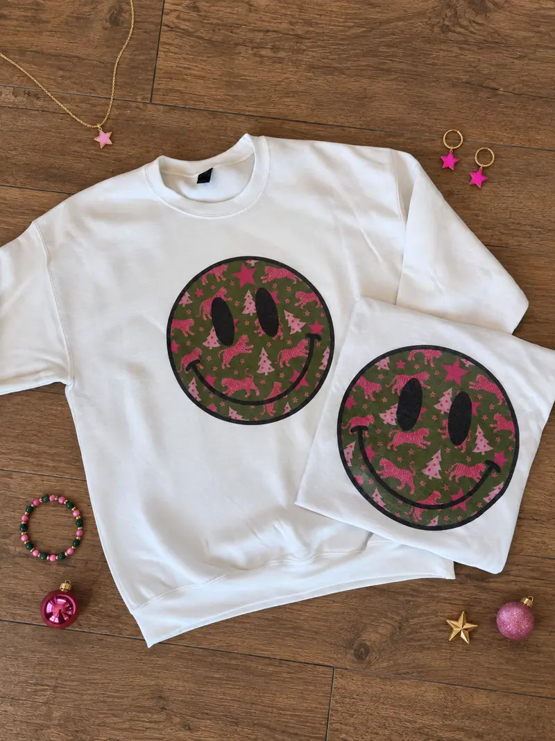 Tiger Tinsel Smiles SoftPrint Tee